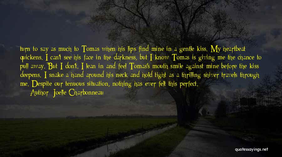 Darkness Around Me Quotes By Joelle Charbonneau