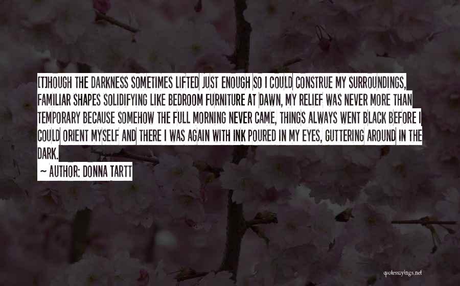 Darkness Before Dawn Quotes By Donna Tartt