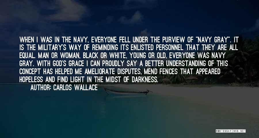 Darkness Before Light Quotes By Carlos Wallace
