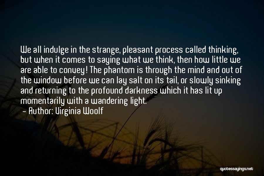 Darkness Before Light Quotes By Virginia Woolf