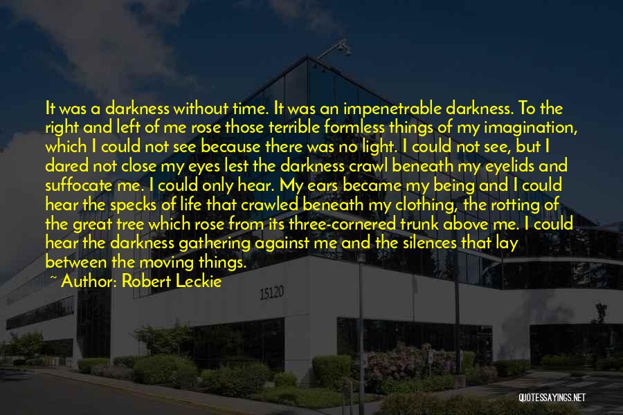 Darkness Before The Dawn Quotes By Robert Leckie