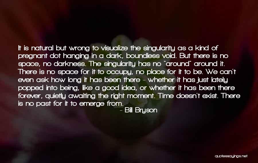 Darkness Being Good Quotes By Bill Bryson