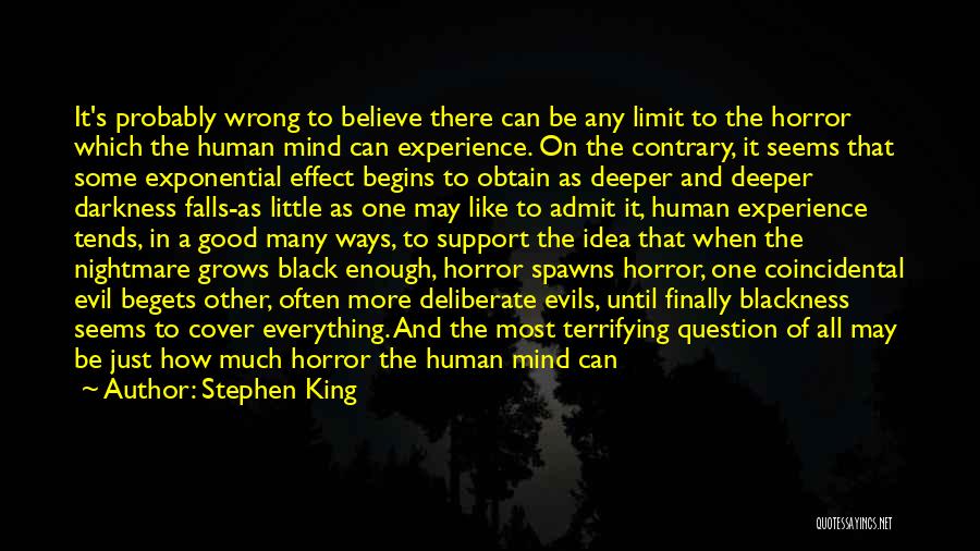 Darkness Falls Quotes By Stephen King