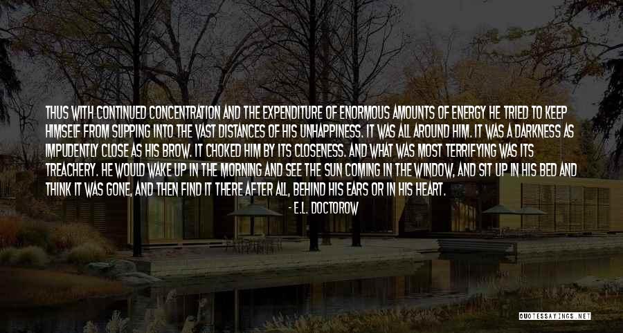 Darkness From Heart Of Darkness Quotes By E.L. Doctorow