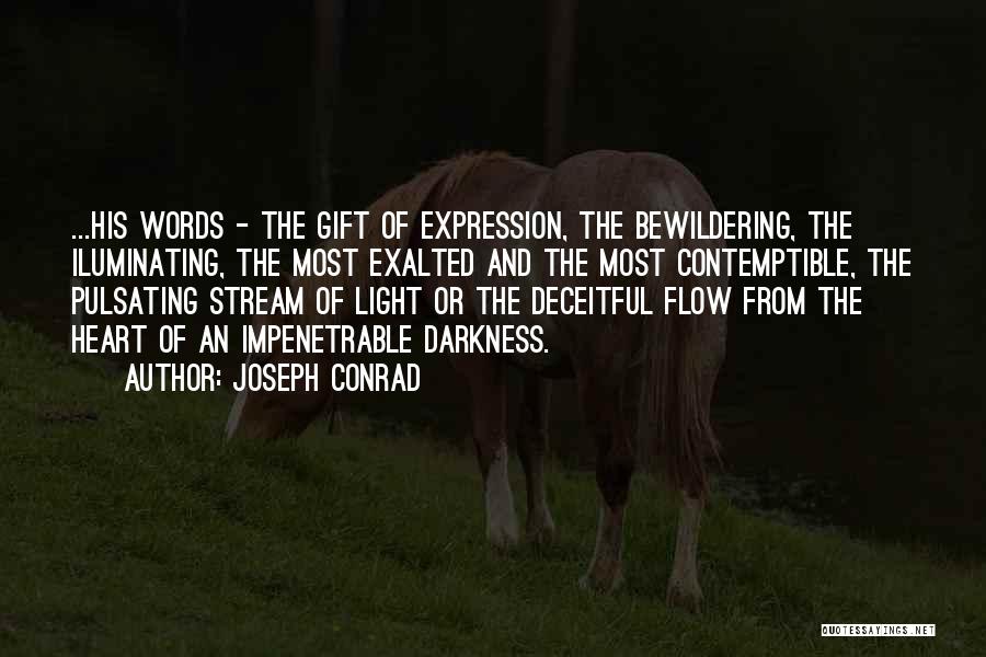Darkness From Heart Of Darkness Quotes By Joseph Conrad