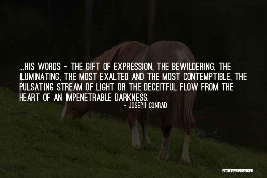 Darkness From Heart Of Darkness Quotes By Joseph Conrad