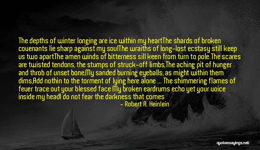 Darkness From Heart Of Darkness Quotes By Robert A. Heinlein