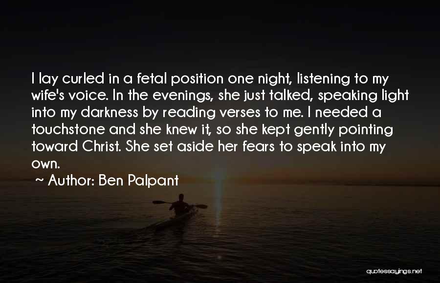 Darkness In Her Quotes By Ben Palpant
