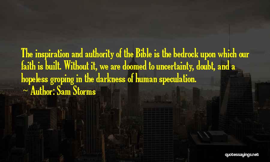 Darkness In The Bible Quotes By Sam Storms