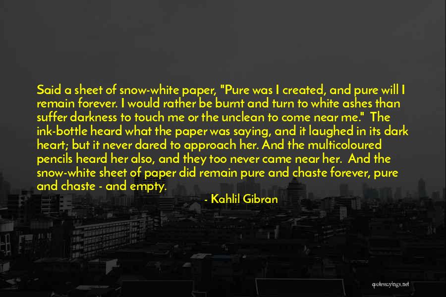 Darkness In The Heart Of Darkness Quotes By Kahlil Gibran Darkness In The Heart Of Darkness Quotes By Kahlil Gibran