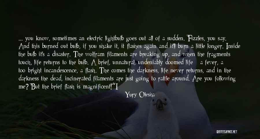 Darkness In The Heart Of Darkness Quotes By Yury Olesha Darkness In The Heart Of Darkness Quotes By Yury Olesha