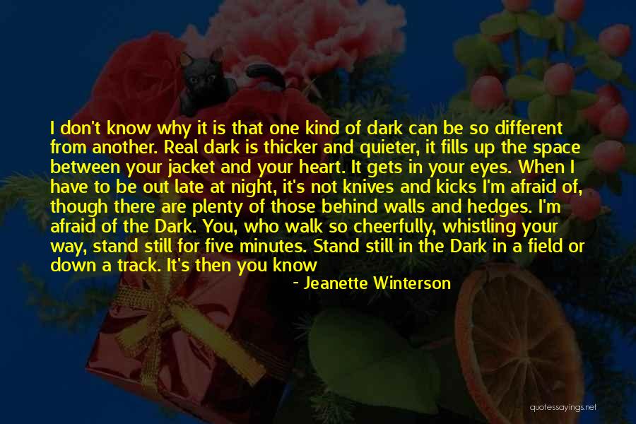 Darkness In Your Heart Quotes By Jeanette Winterson