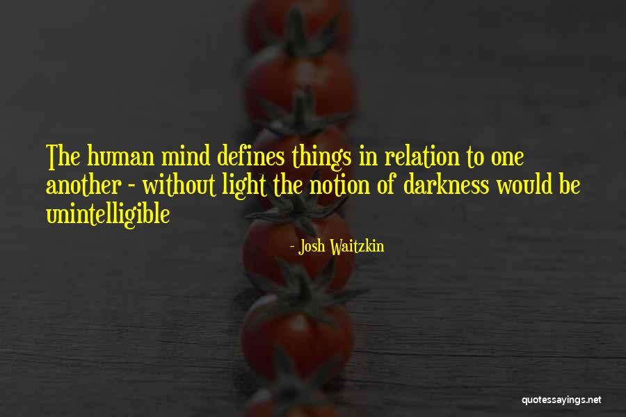 Darkness Mind Quotes By Josh Waitzkin Darkness Mind Quotes By Josh Waitzkin