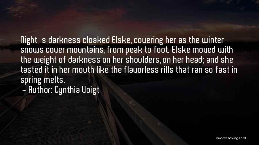 Darkness Of The Night Quotes By Cynthia Voigt