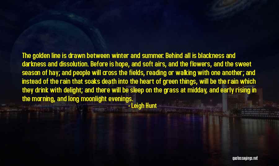Darkness Rising Quotes By Leigh Hunt Darkness Rising Quotes By Leigh Hunt