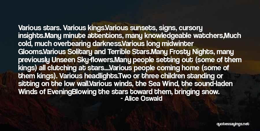 Darkness Stars Quotes By Alice Oswald Darkness Stars Quotes By Alice Oswald