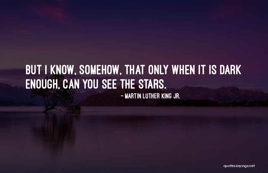 Darkness Stars Quotes By Martin Luther King Jr. Darkness Stars Quotes By Martin Luther King Jr.