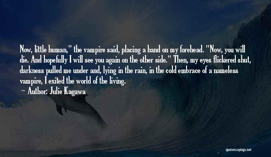 Darkness The Vampire Quotes By Julie Kagawa