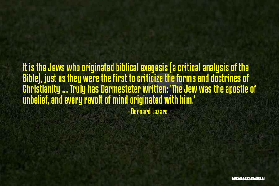 Darmesteter Quotes By Bernard Lazare Darmesteter Quotes By Bernard Lazare