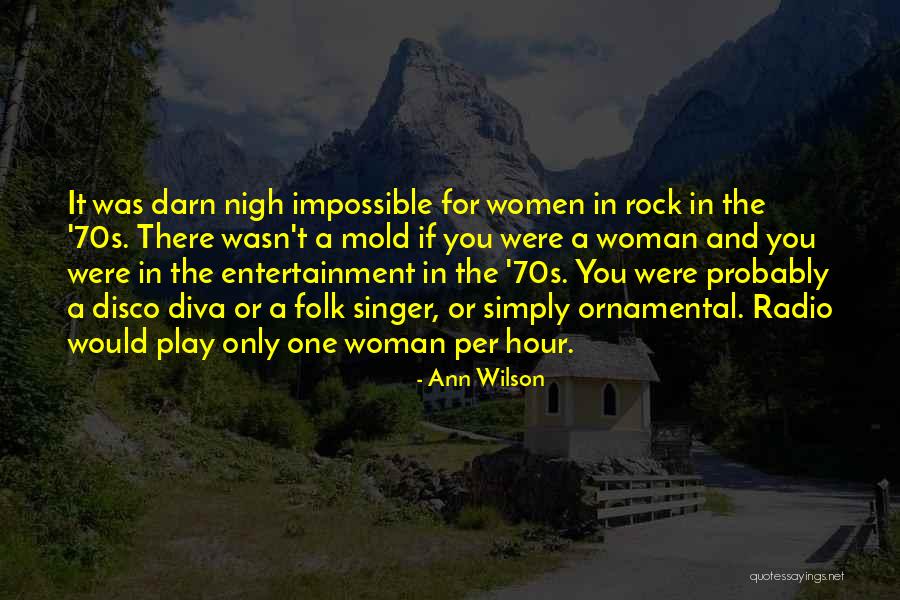 Darn It Quotes By Ann Wilson