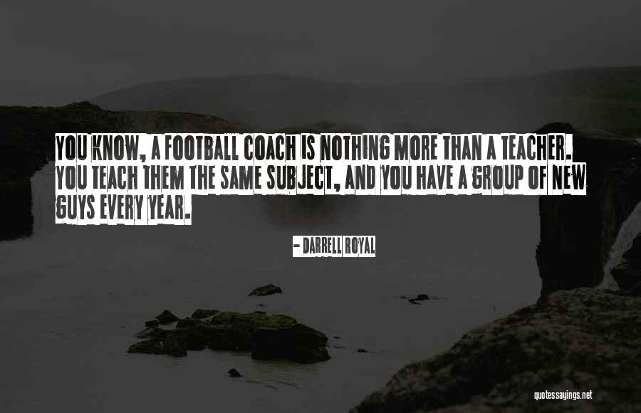 Darrell Royal Quotes 1324578