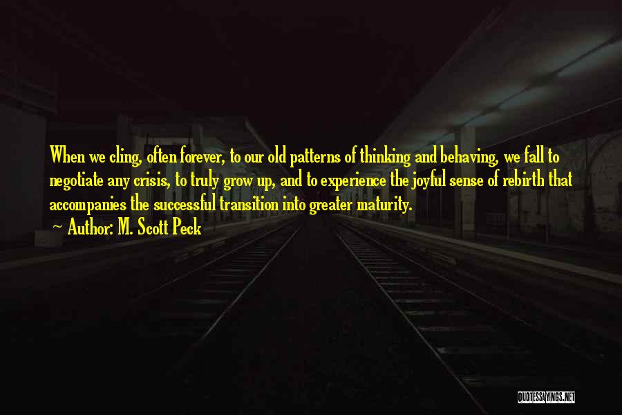 Darren Lockyer Leadership Quotes By M. Scott Peck