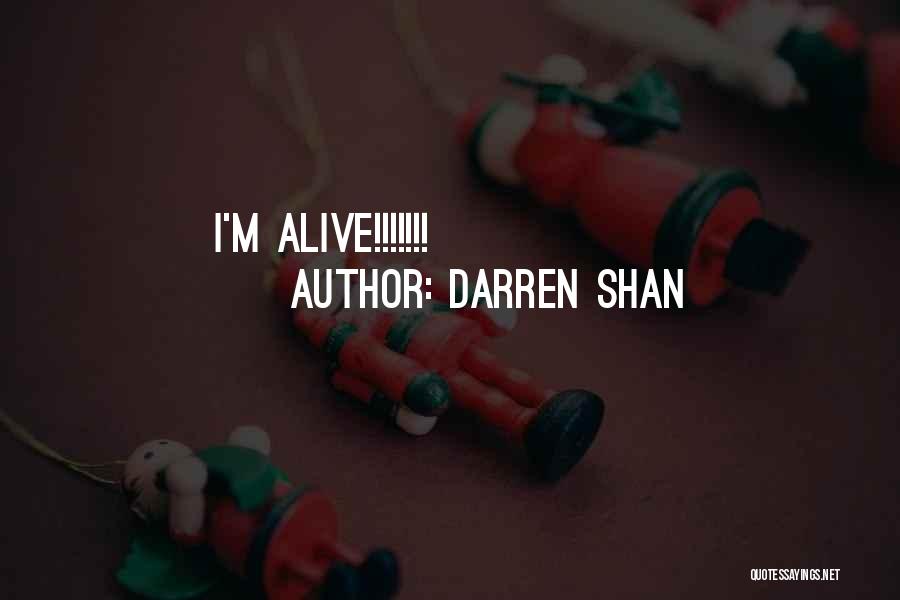 Darren Quotes By Darren Shan