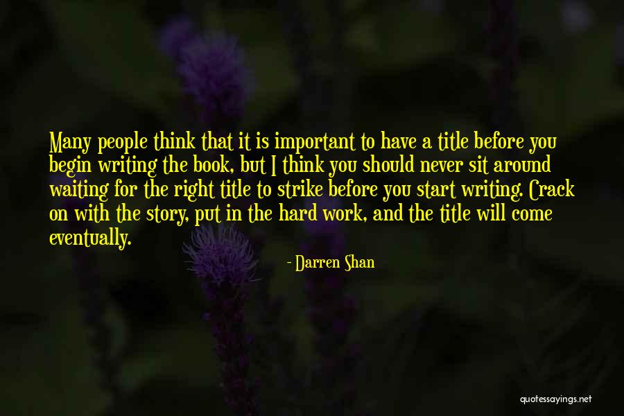 Darren Shan Quotes 906640 Darren Shan Quotes 906640