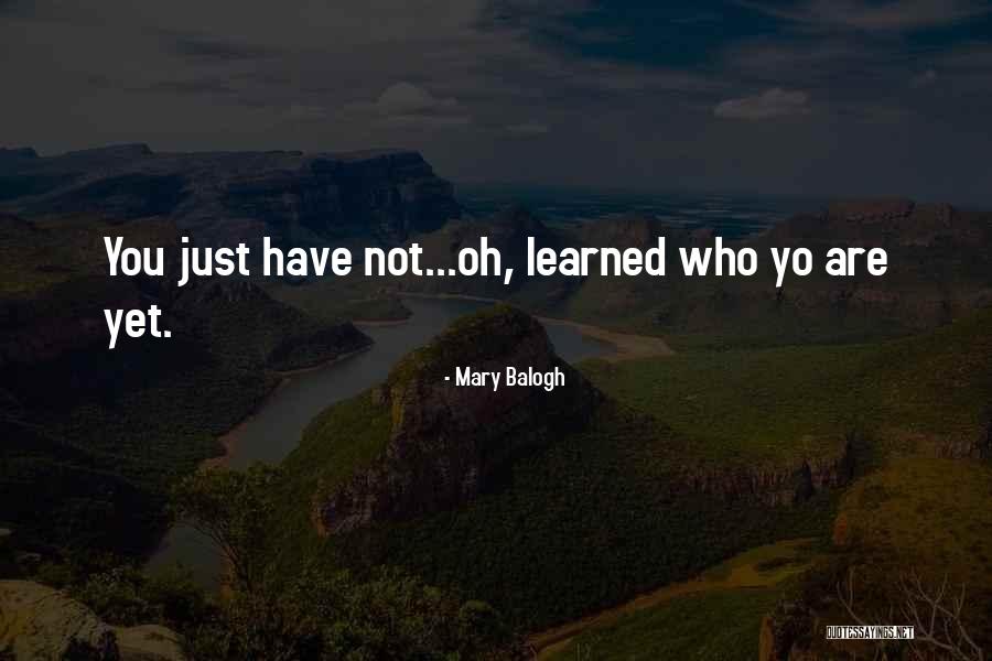 Darrius Johnson Quotes By Mary Balogh Darrius Johnson Quotes By Mary Balogh