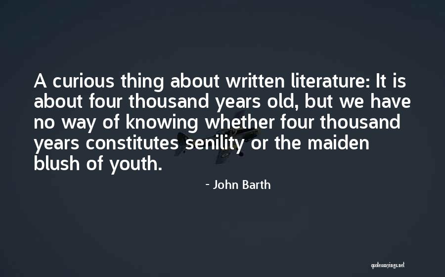 Darshani Singh Quotes By John Barth Darshani Singh Quotes By John Barth
