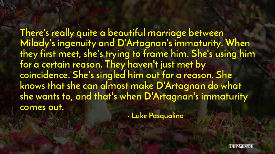 D'artagnan Quotes By Luke Pasqualino