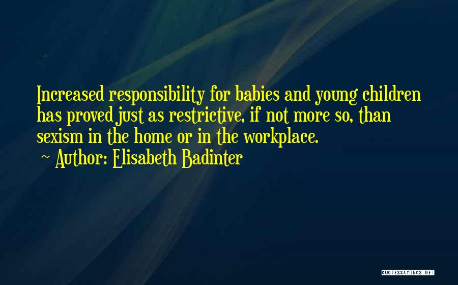 Darters Breeding Quotes By Elisabeth Badinter