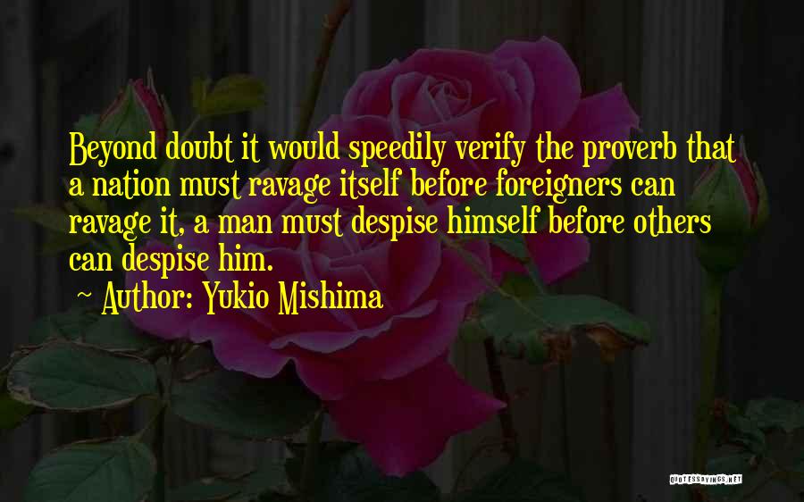 Darters Breeding Quotes By Yukio Mishima