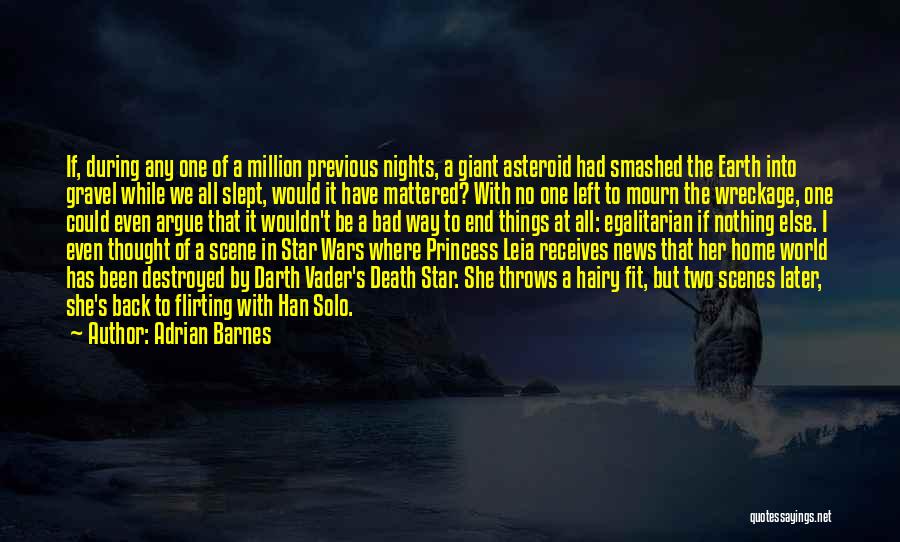 Darth Vader Death Scene Quotes By Adrian Barnes