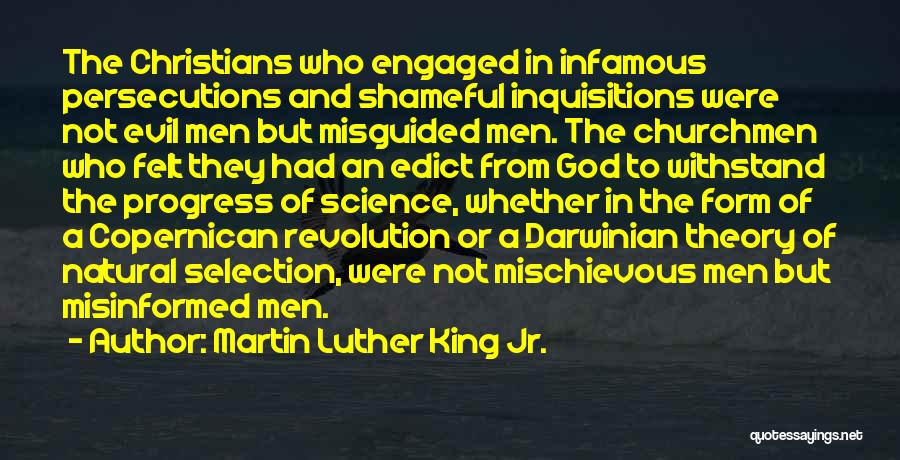 Darwin Evolution Theory Quotes By Martin Luther King Jr.