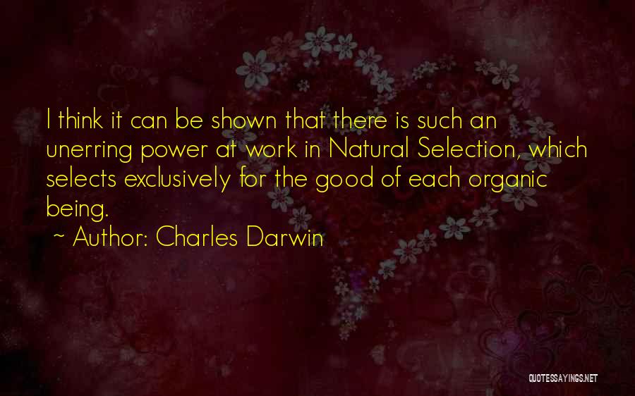 Darwin Natural Selection Quotes By Charles Darwin