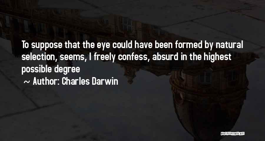 Darwin Natural Selection Quotes By Charles Darwin