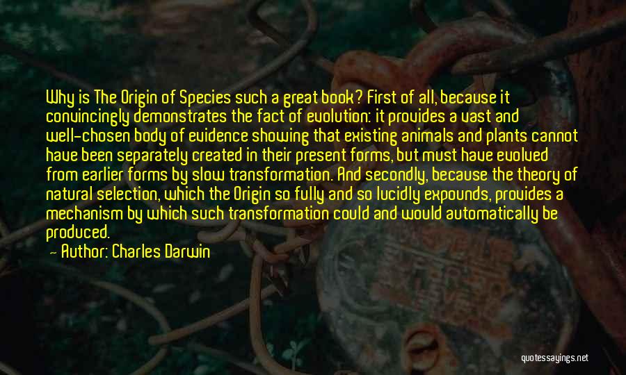 Darwin Natural Selection Quotes By Charles Darwin