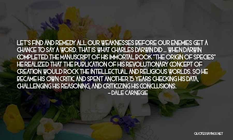 Darwin On The Origin Of Species Quotes By Dale Carnegie Darwin On The Origin Of Species Quotes By Dale Carnegie