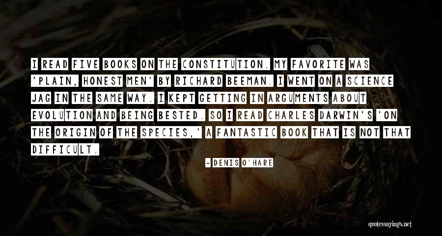 Darwin On The Origin Of Species Quotes By Denis O'Hare Darwin On The Origin Of Species Quotes By Denis O'Hare