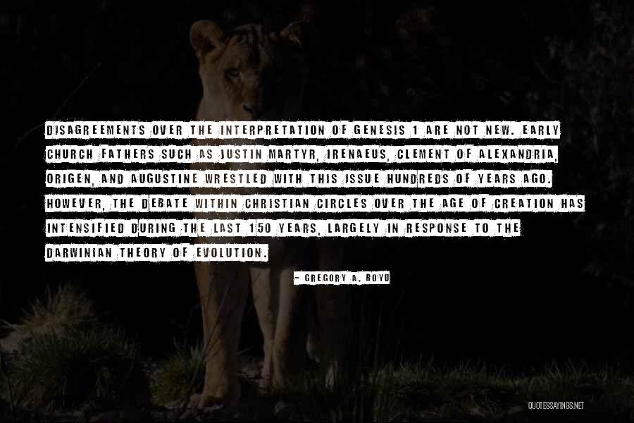 Darwinian Evolution Quotes By Gregory A. Boyd Darwinian Evolution Quotes By Gregory A. Boyd