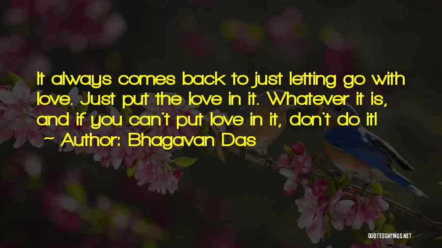 Das It Quotes By Bhagavan Das