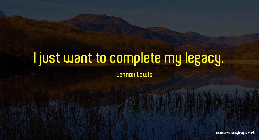 Dascoli Company Quotes By Lennox Lewis Dascoli Company Quotes By Lennox Lewis