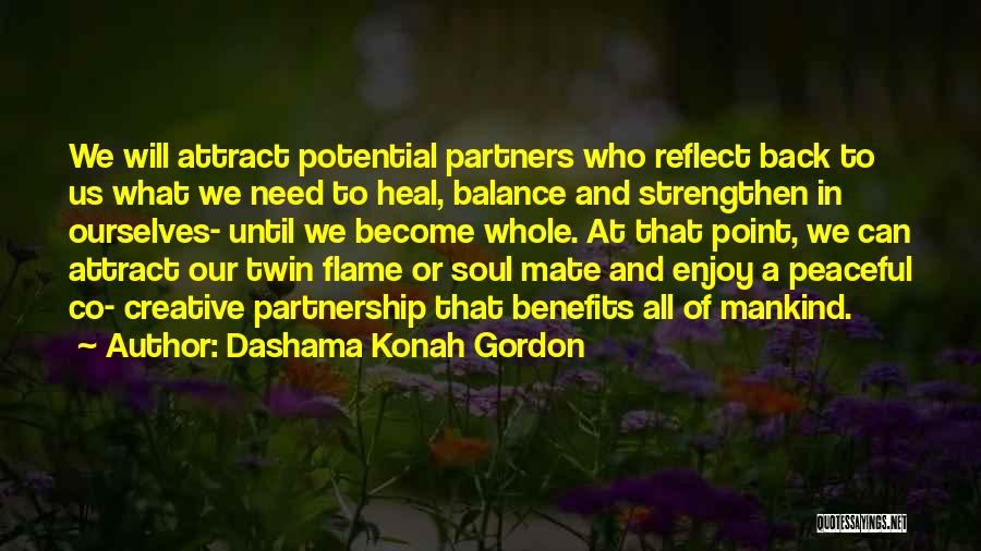 Dashama Konah Gordon Quotes 1446105