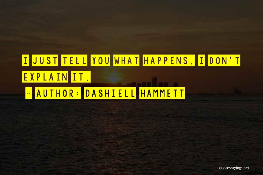 Dashiell Hammett Quotes 314834