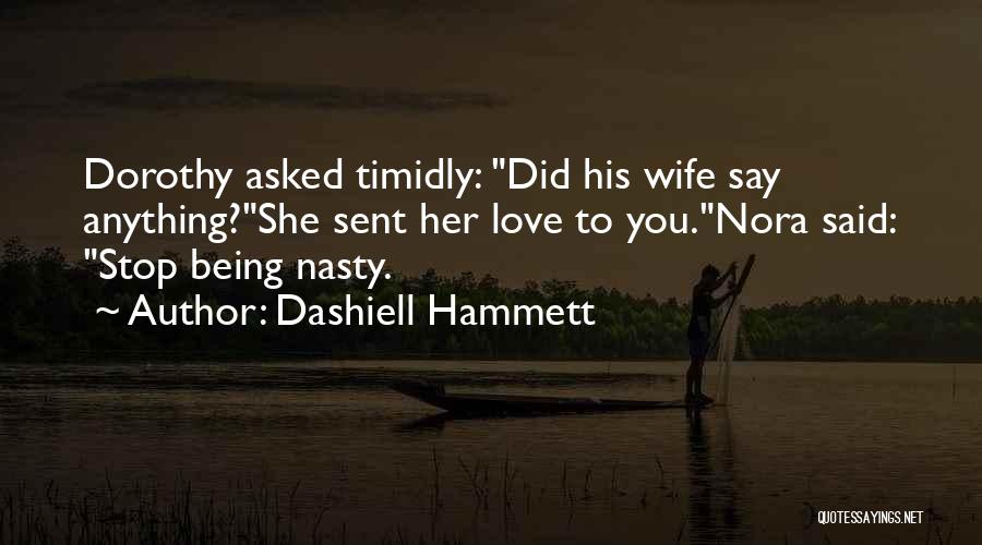 Dashiell Hammett Quotes 418375