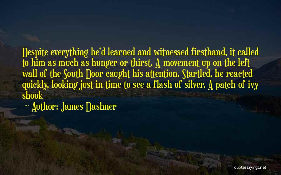 Dashner Quotes By James Dashner