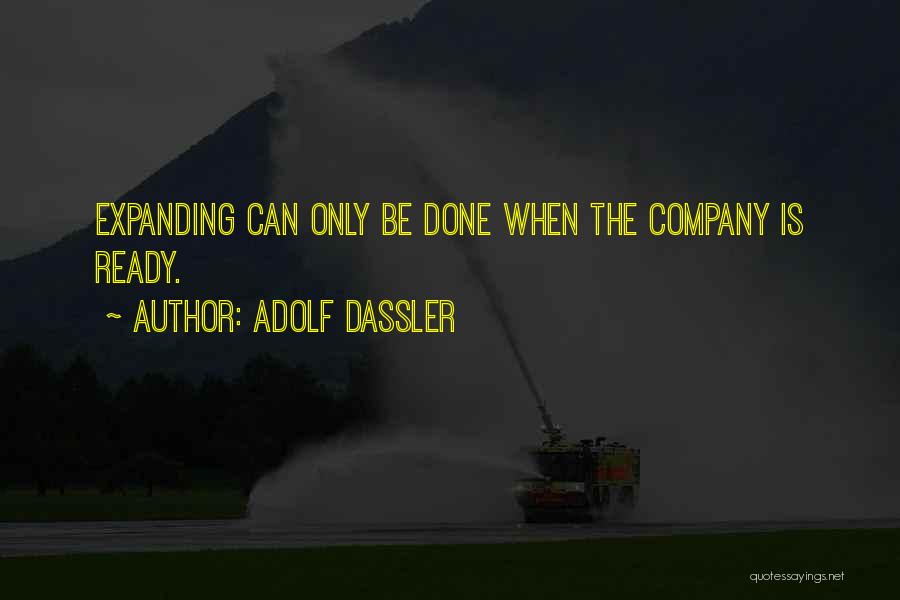 Dassler Quotes By Adolf Dassler