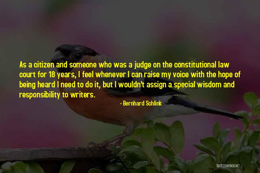 Dassonville Tissus Quotes By Bernhard Schlink