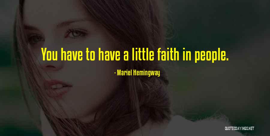 Daster Kekinian Quotes By Mariel Hemingway Daster Kekinian Quotes By Mariel Hemingway